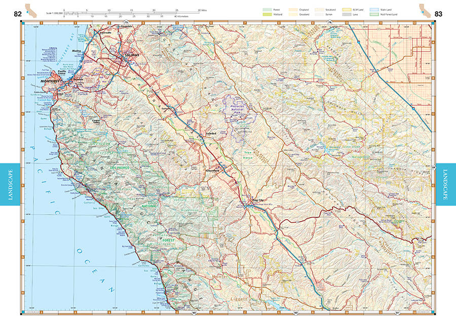 California Road & Recreation Atlas — Benchmark Maps