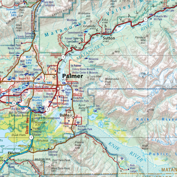 Alaska Road & Recreation Atlas - Image 2