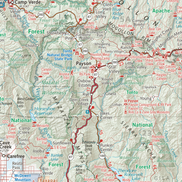 Arizona Recreation Map - Image 5