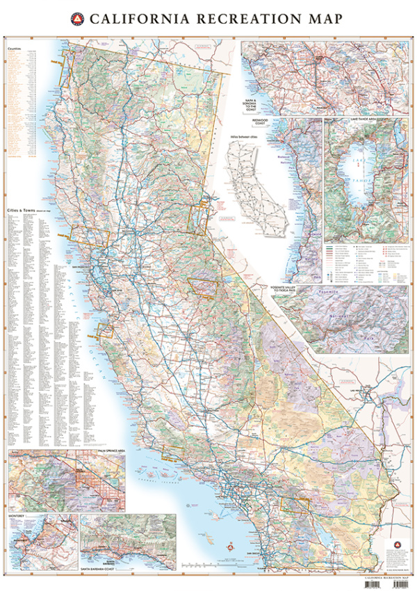 California Recreation Map - Image 2