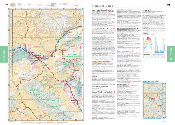 Colorado Road & Recreation Atlas