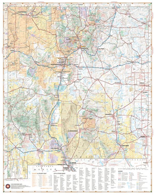 New Mexico Recreation Map - Image 2