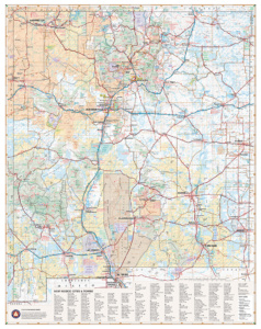 New Mexico Recreation Map - Benchmark Maps