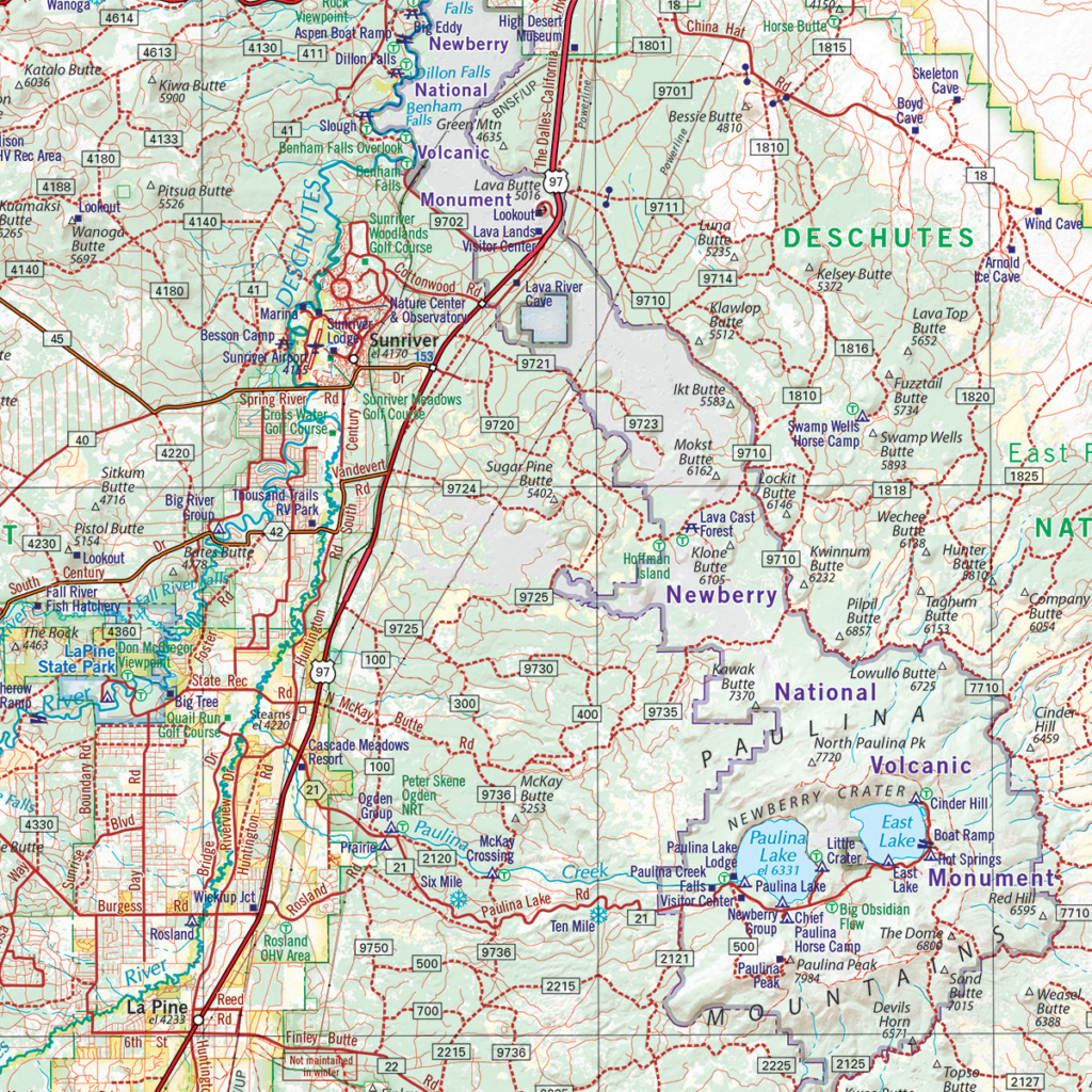 Oregon Road & Recreation Atlas | Benchmark Maps