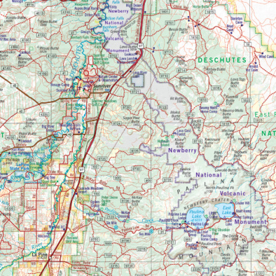 Oregon Road & Recreation Atlas - Benchmark Maps