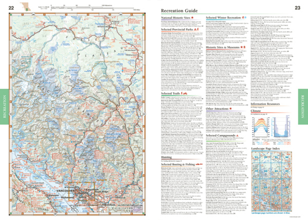 British Columbia Road & Recreation Atlas - Image 4