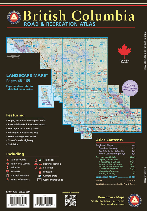 British Columbia Road & Recreation Atlas - Image 2